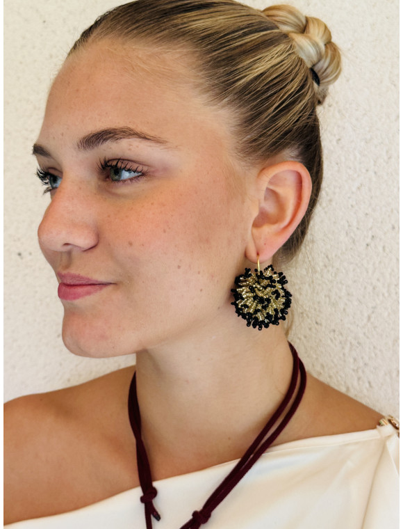 Boucles d'oreilles "Pompon"