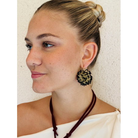 Boucles d'oreilles "Pompon"