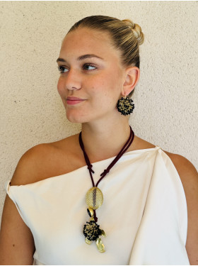 Boucles d'oreilles "Pompon"