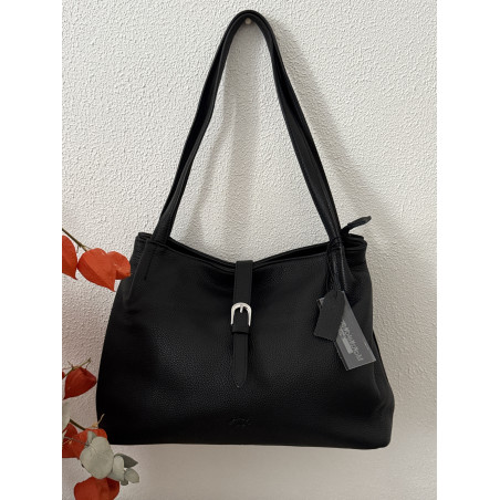 Sac cuir  "Sophie " Vachette grainée