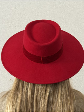 Chapeau "Lucie" capeline feutre