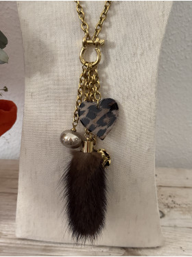 sautoir "Loutre"