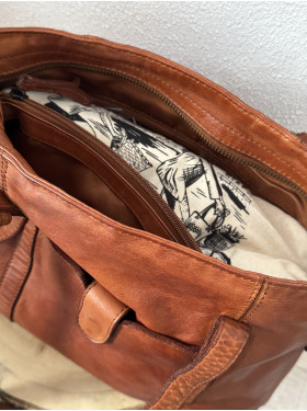 Sac cuir "Anja" de la collection Bear