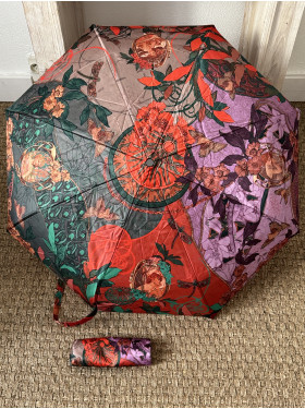 Parapluie pliant "Mésange" de la maison Piganiol et Brokante