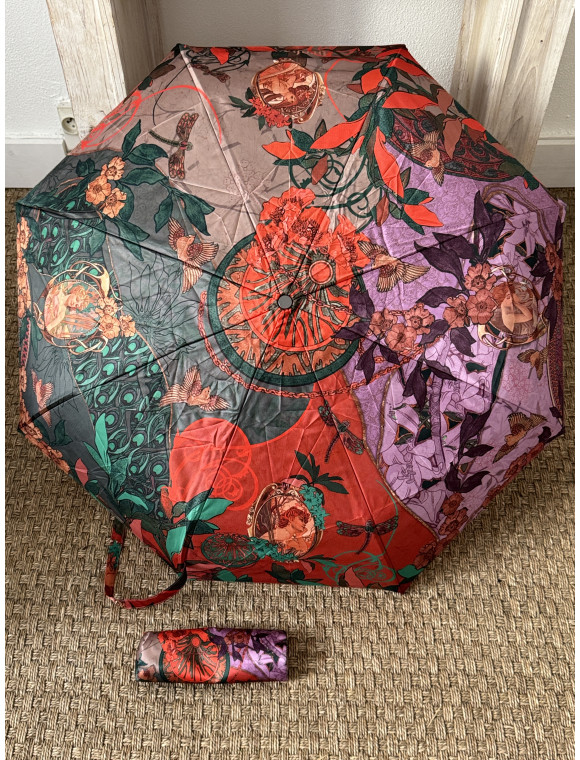 Parapluie pliant "Mésange" de la maison Piganiol et Brokante