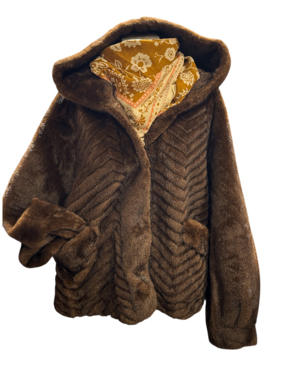 Veste « Vicky » en fausse fourrure