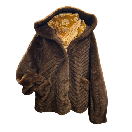 Veste « Vicky » en fausse fourrure