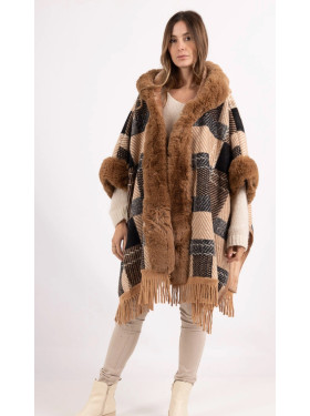 Cape poncho "la nordique"