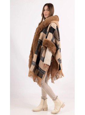 Cape poncho "la nordique"