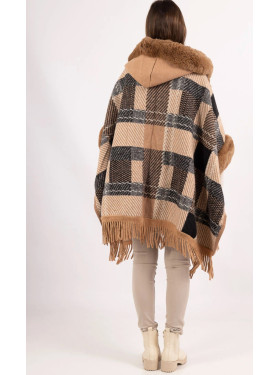 Cape poncho "la nordique"