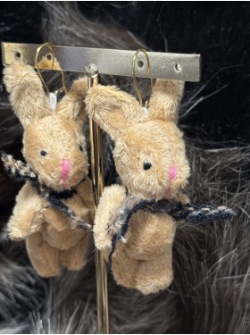 Boucles d’oreilles »Pampan » de l'atelier Valbelcreation
