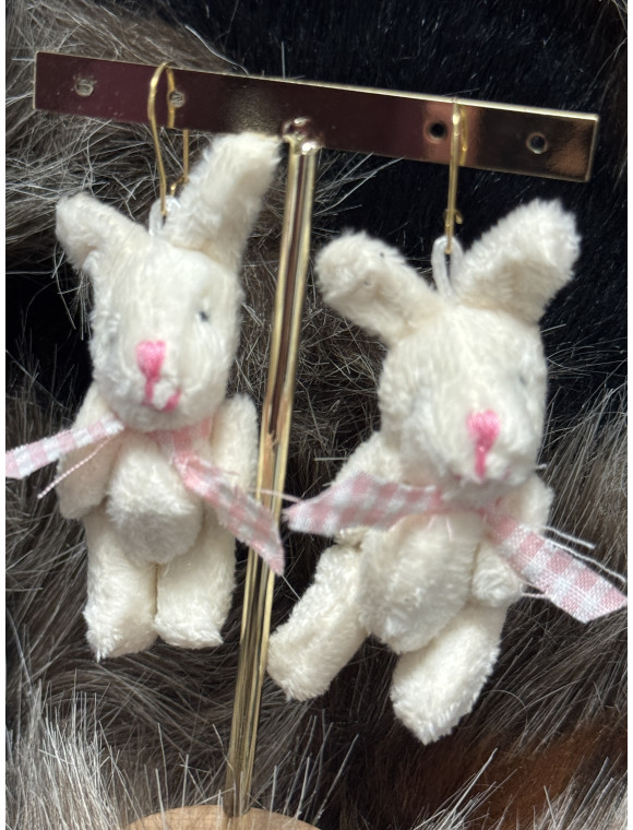 Boucles d’oreilles »Pampan » de l'atelier Valbelcreation