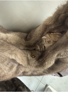 sac synthétique "Isa" en fausse fourrure