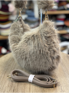 sac synthétique "Maelys" fausse fourrure