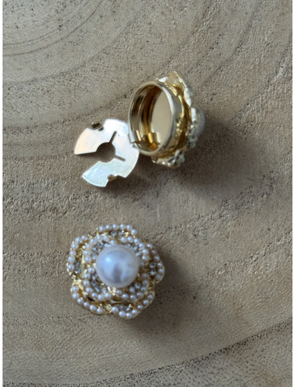 Bijoux cache boutons "Rosa"
