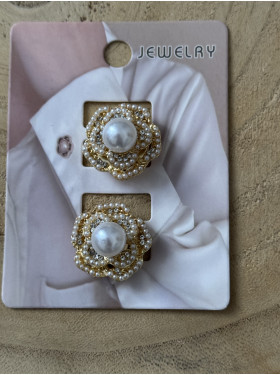 Bijoux cache boutons "Rosa"