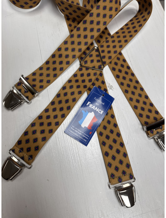 Bretelles fantaisies "losange"