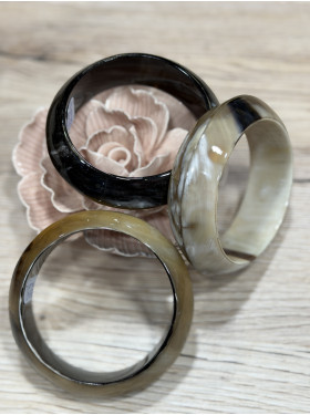 bracelet en corne de buffle "Sosie" de la collection Soyang