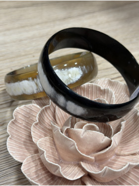 Bracelet en corne de buffle "Bobo" de la collection Soyang