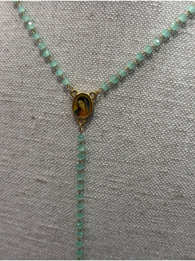 Sautoir chapelet fantaisie "Maria"