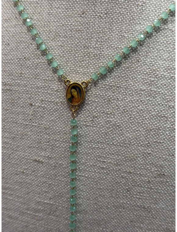 Sautoir chapelet fantaisie "Maria"
