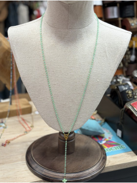 Sautoir chapelet fantaisie "Maria"