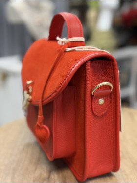 Sac cuir "fusion mademoiselle George" de la collection PAUL MARIUS