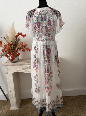 Robe longue "Mireille" de la collection René Derhy