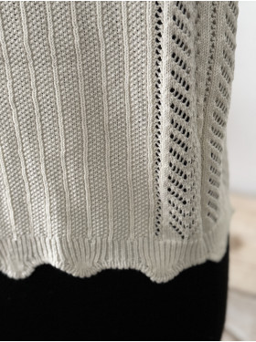 Pull manche courte "La Maille"