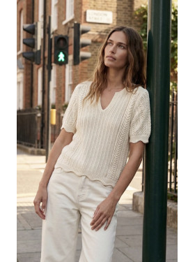 Pull manche courte "La Maille"