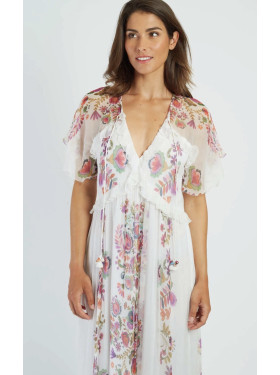 Robe longue "Mireille" de la collection René Derhy