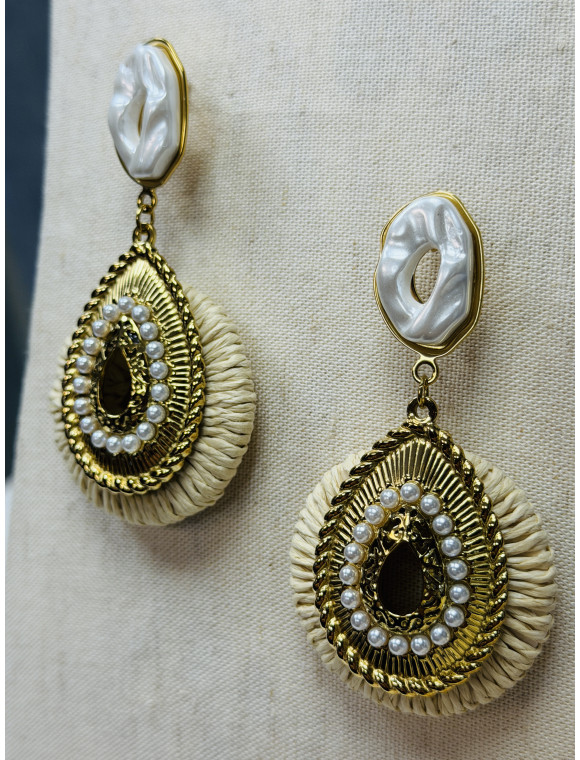 Boucle d'oreille" Asia