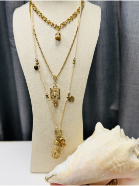 Sautoir multi-rang "Anastasia"