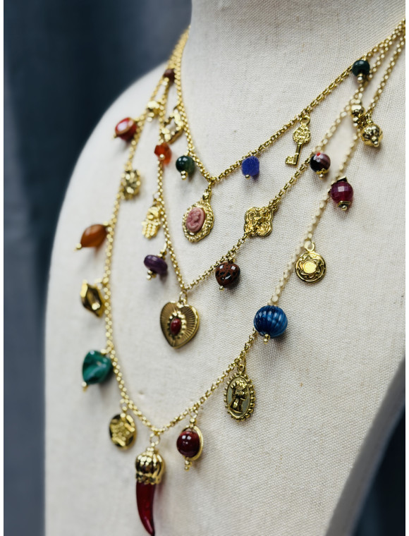 Collier multi-rang "Suzie"