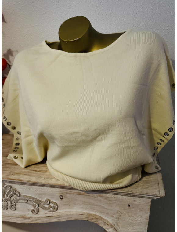 Pull manche courte "Over"