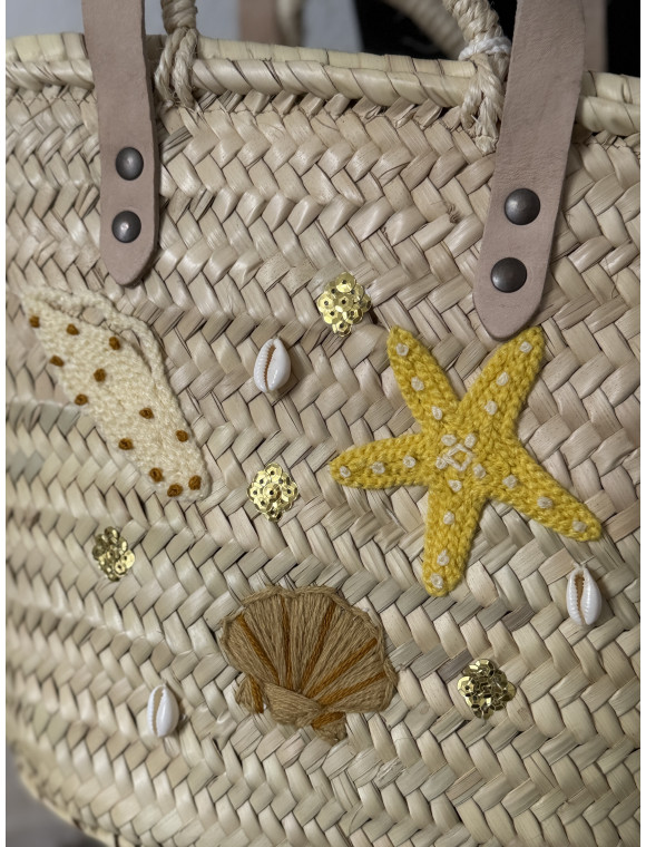 Panier "mermaid" de la collection Maradji