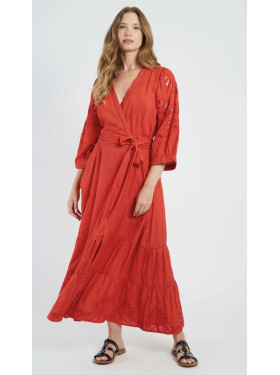 Robe longue "Tulipe" de la collection René Derhy