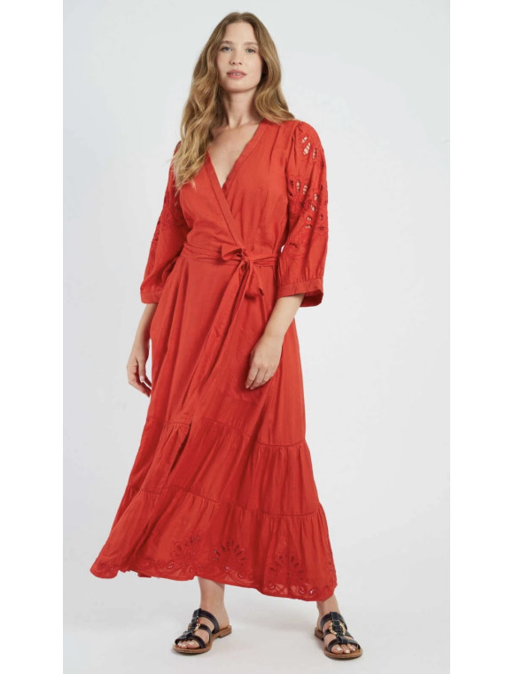 Robe longue "Tulipe" de la collection René Derhy