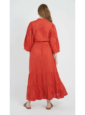 Robe longue "Tulipe" de la collection René Derhy