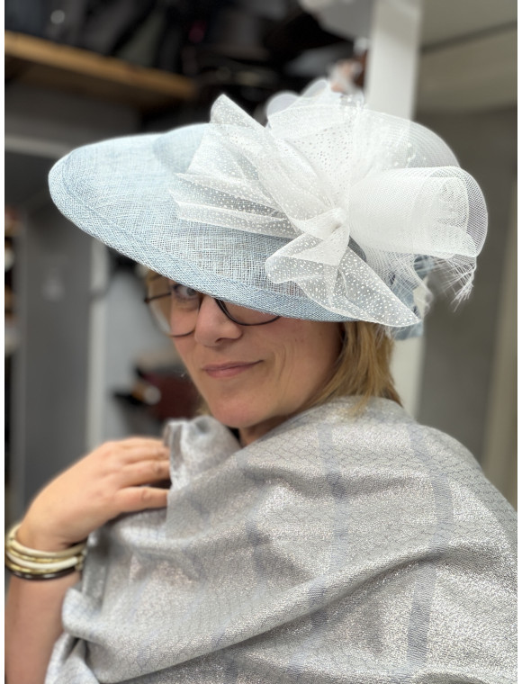 Bibi de cérémonie "Miroir bleu"