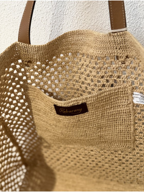 cabas "Tsara"en Raphia véritable