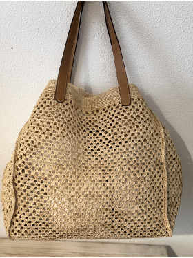 cabas "Tsara"en Raphia véritable