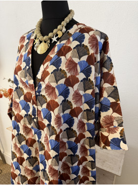 Robe de plage "Jingo" en coton de la collection Atoll Palme