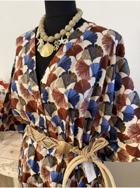 Robe de plage "Jingo" en coton de la collection Atoll Palme