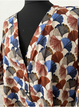 Robe de plage "Jingo" en coton de la collection Atoll Palme