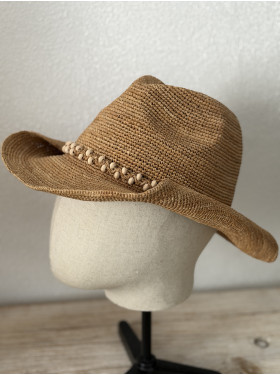 chapeau "Brandon" en raphia