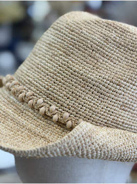 chapeau "Brandon" en raphia