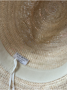 chapeau "Brandon" en raphia