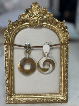 boucles d'oreilles à pince "Miranda" de la collection Soyang