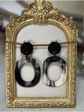 Boucles d'oreilles à pince "Ella" de la collection Soyang